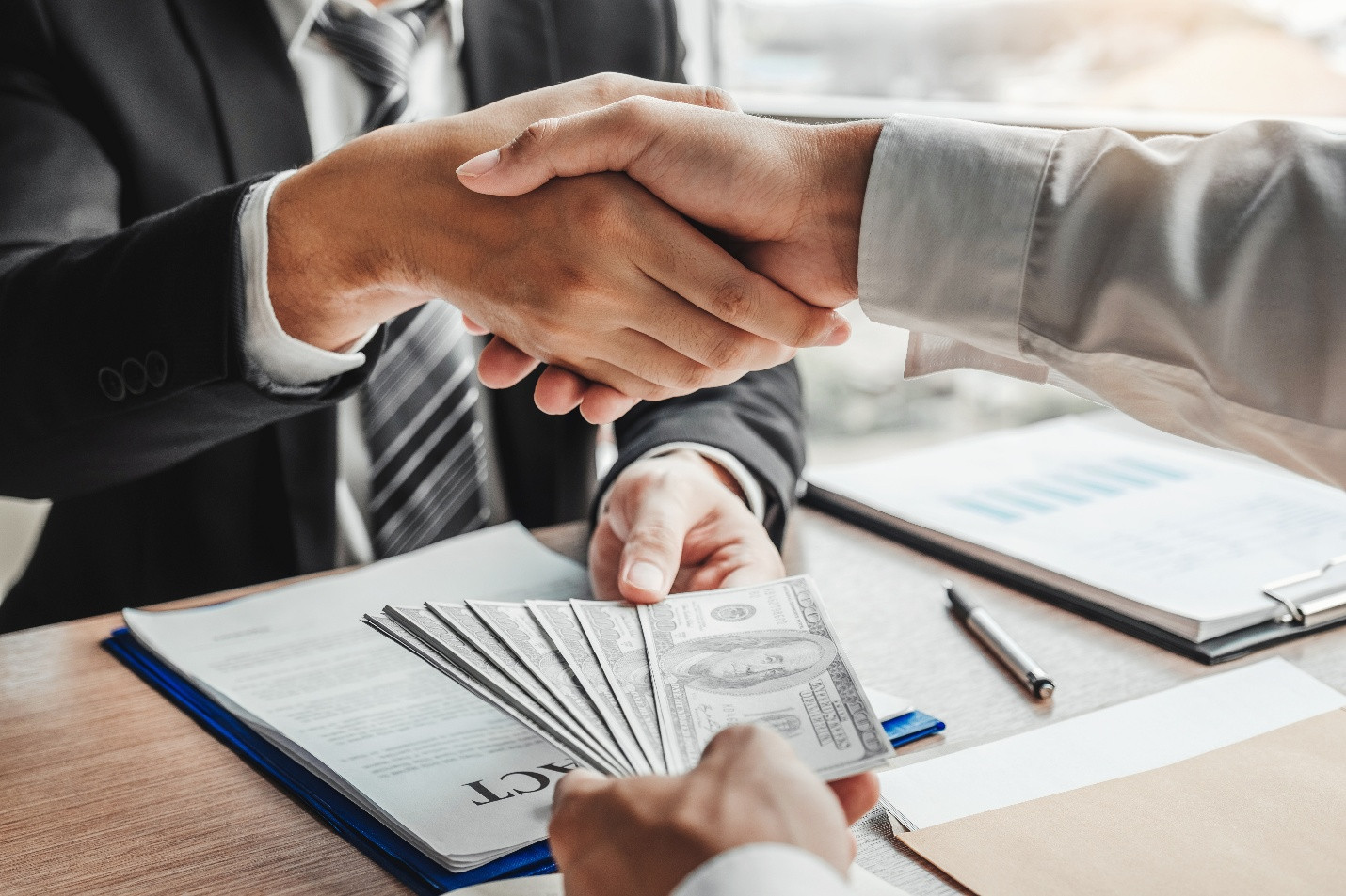 Closing a financing agreement
